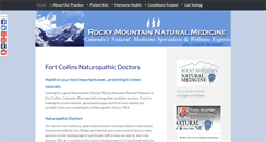 Desktop Screenshot of fortcollins-naturalmedicine.com